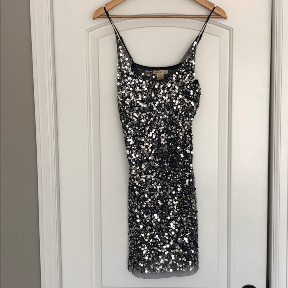 Sparkly black dress
